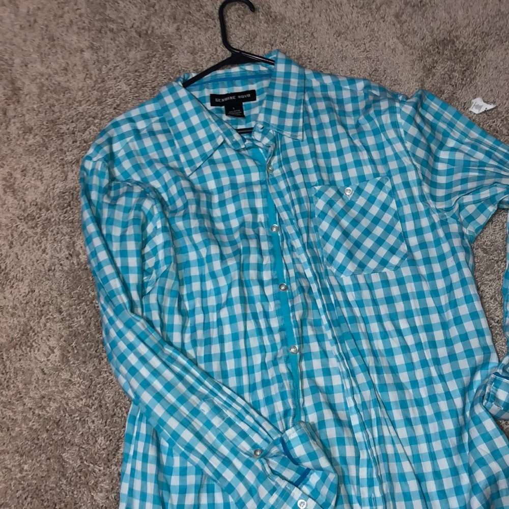 Light Blue Button Down
